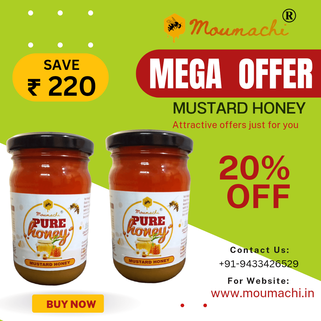 Moumachi mustard honey ,MEGA OFFER